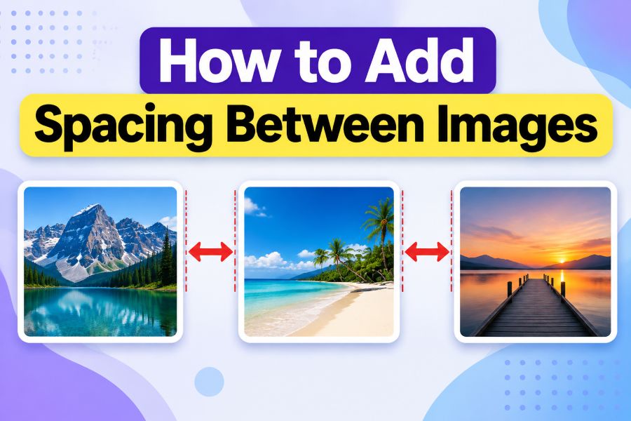 How to Add Spacing Between Images