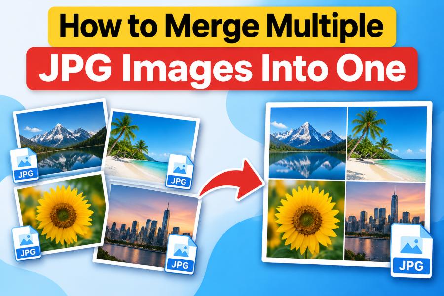 How to Merge Multiple JPG Images Into One