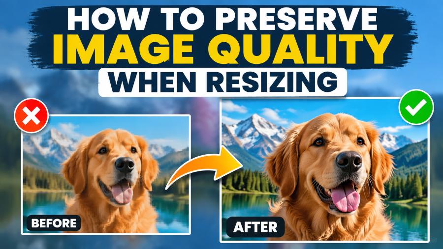 How to Preserve Image Quality When Resizing